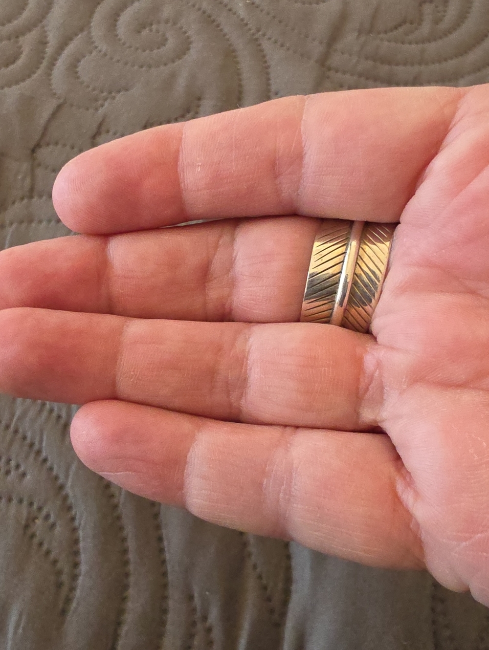 Sterling Silver Leaf Wrap Ring - Picture 5 of 5